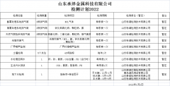 檢測(cè)計(jì)劃方案